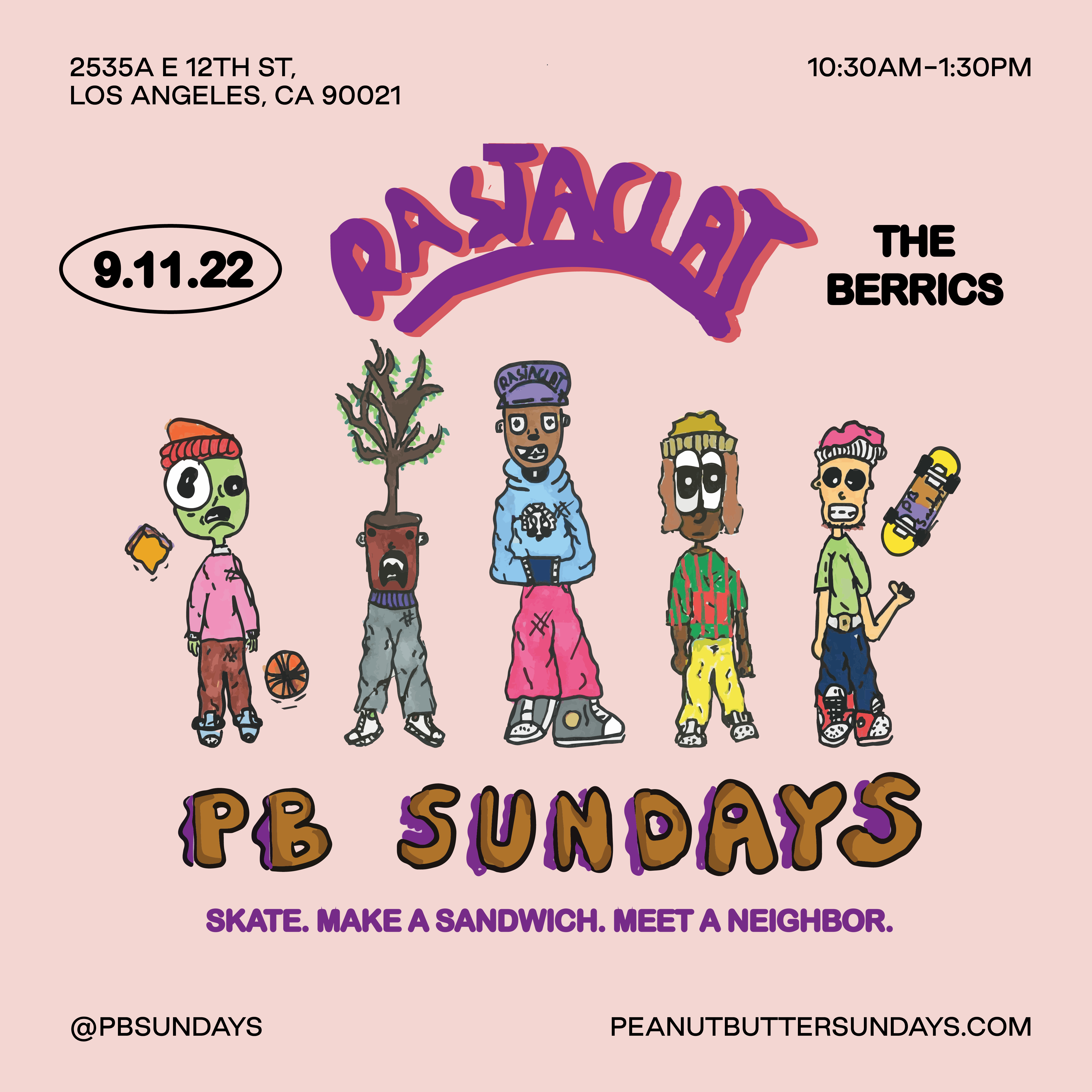 PBS x Rastaclat at The Berrics